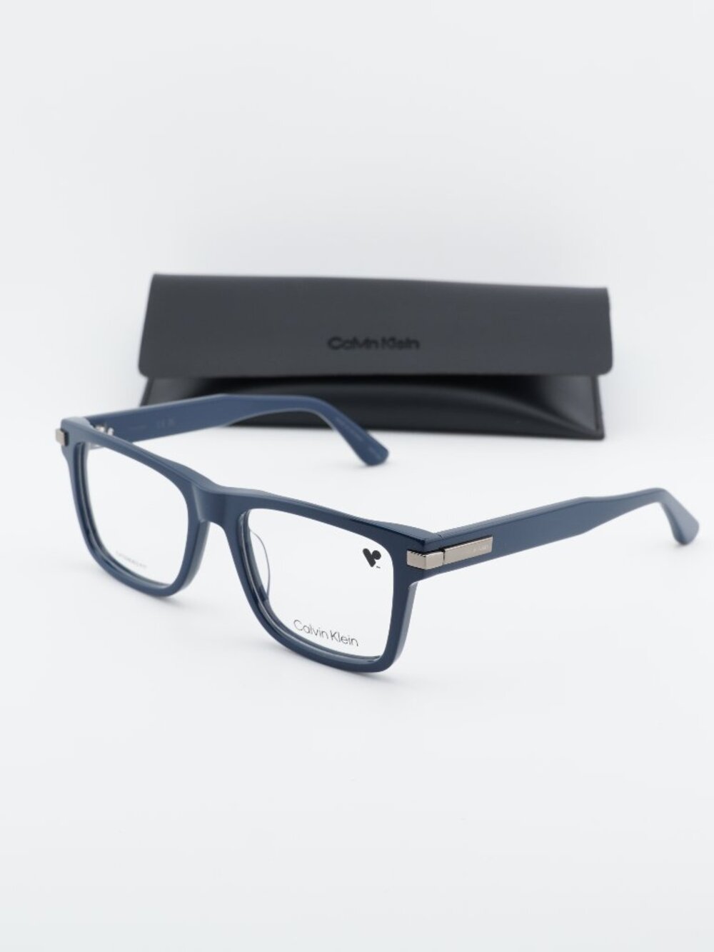Calvin Klein CK25514 N 400 Square Eyeglasses 55mm - Blue